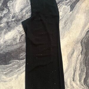 Black Express Wide Leg Editor Pant